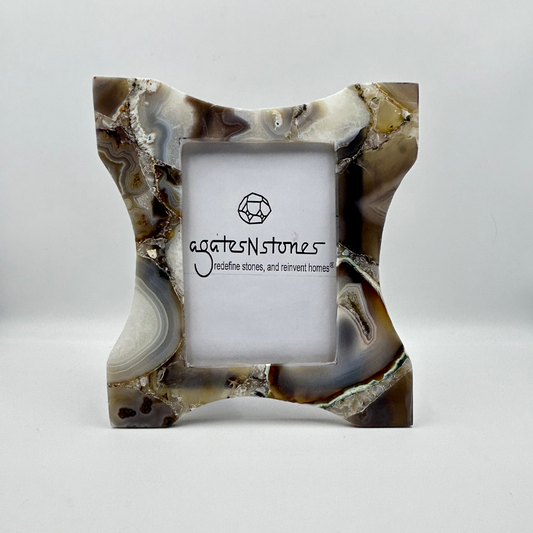 Grey Agate Photo Frame 2