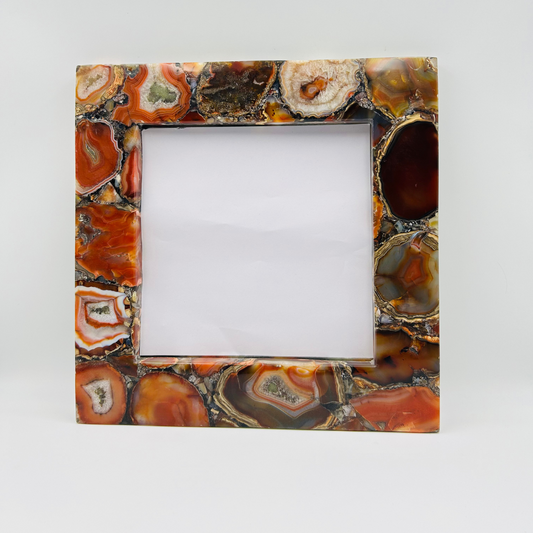 Red Agate Photo Frame