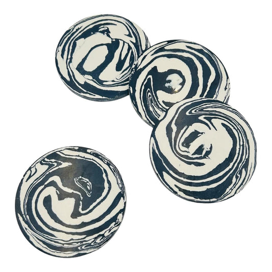 Black & White Colour Coaster set of 4