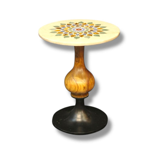 Semi Precious Stone  Inlay Botochino Table