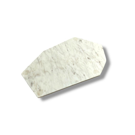 Banswara White Marble Large Round Cheeseboard