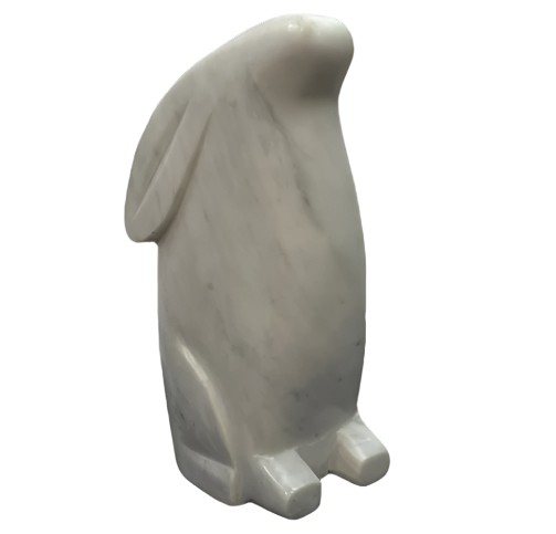 Banswara White Marble Rabit Figural Decor