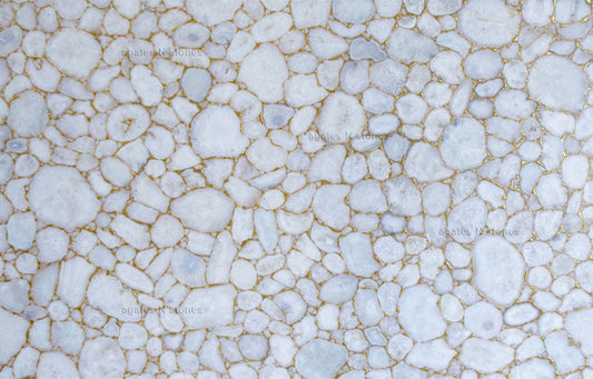 White Agate Slab