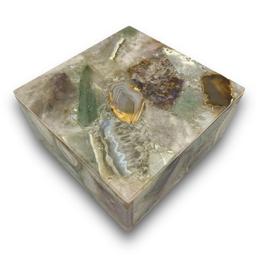 Mix Agate Jewellery Box