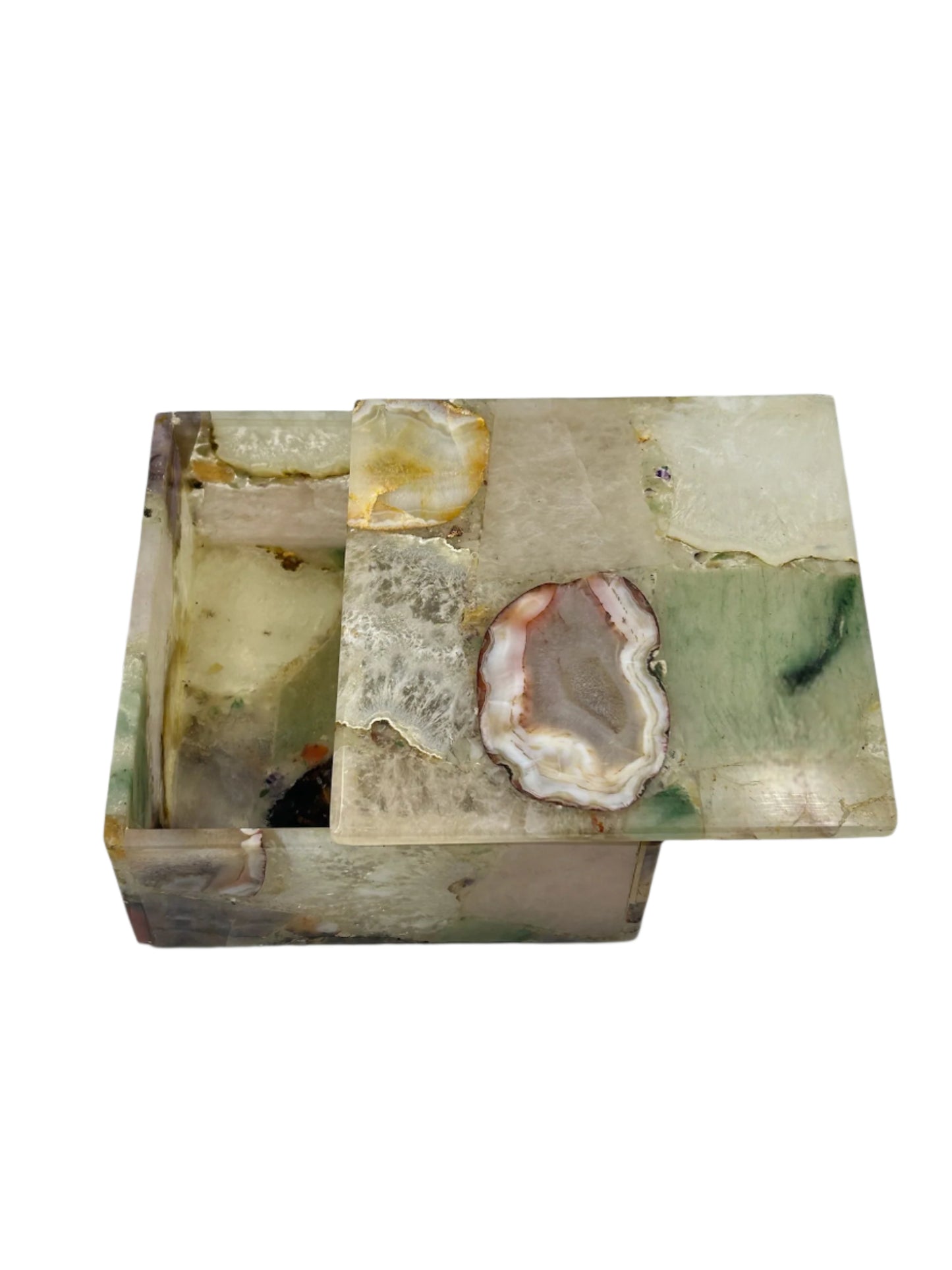 Mix Agate Jewellery Box