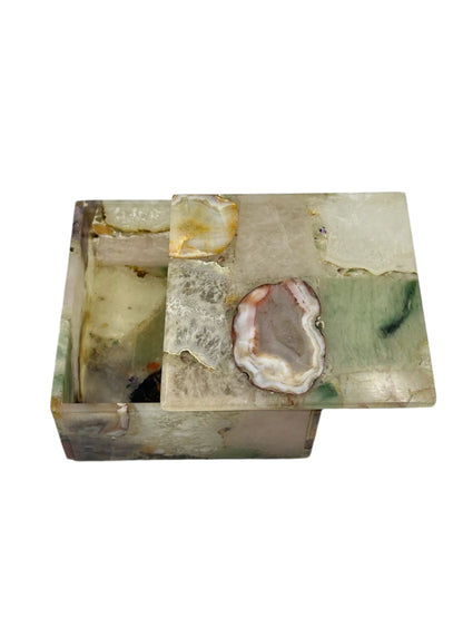 Mix Agate Jewellery Box