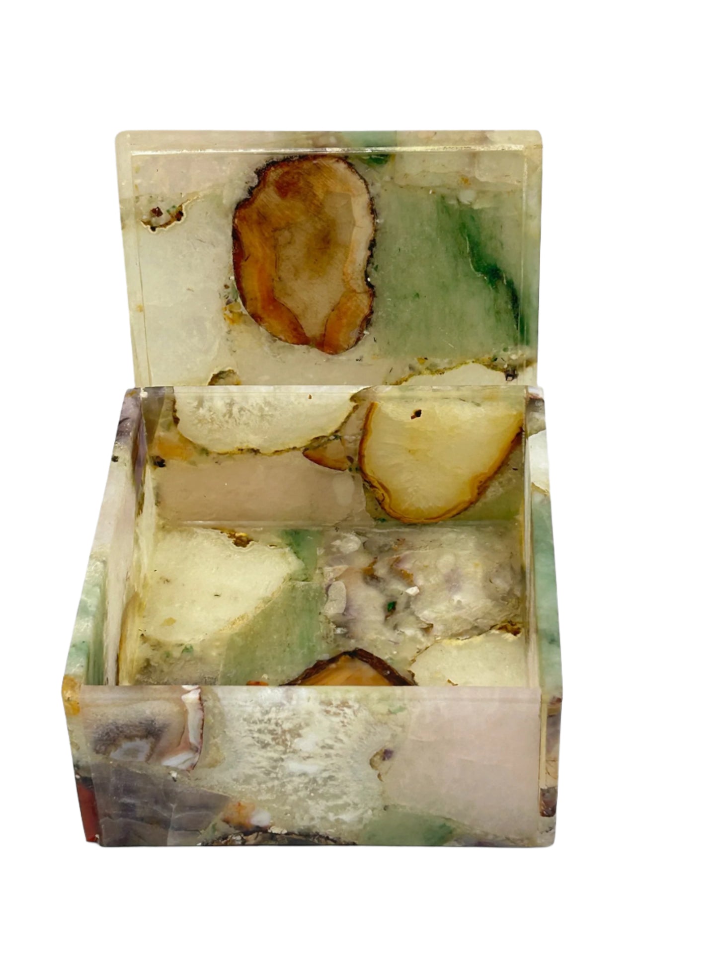 Mix Agate Jewellery Box