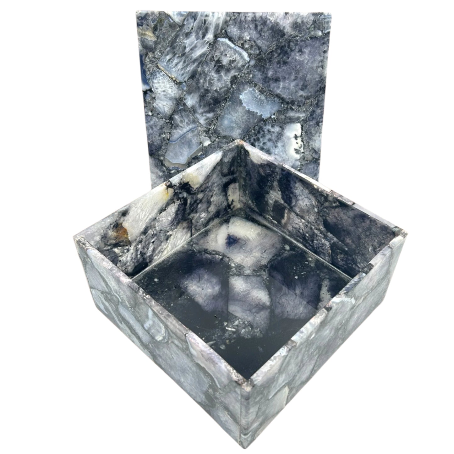 Black Agate Jewellery Box