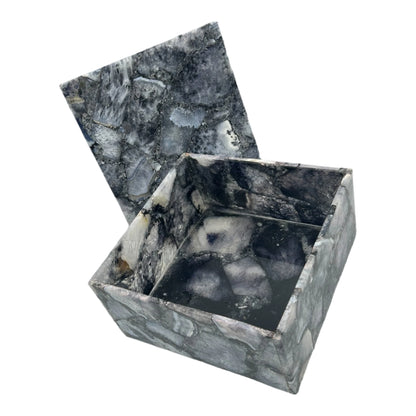 Black Agate Jewellery Box