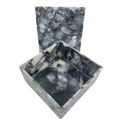 Black Agate Jewellery Box