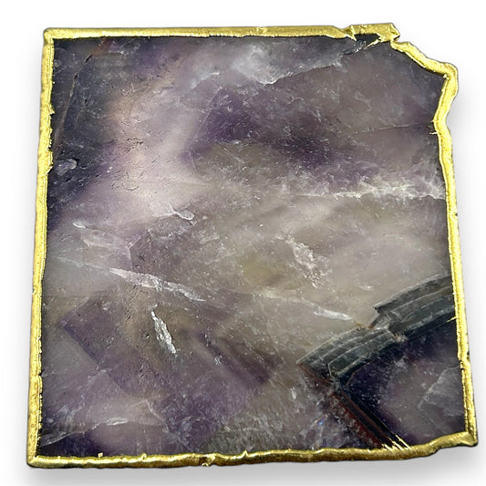 Amethyst Square Coaster