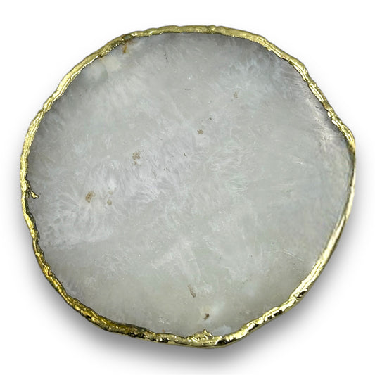 White Agate Coaster