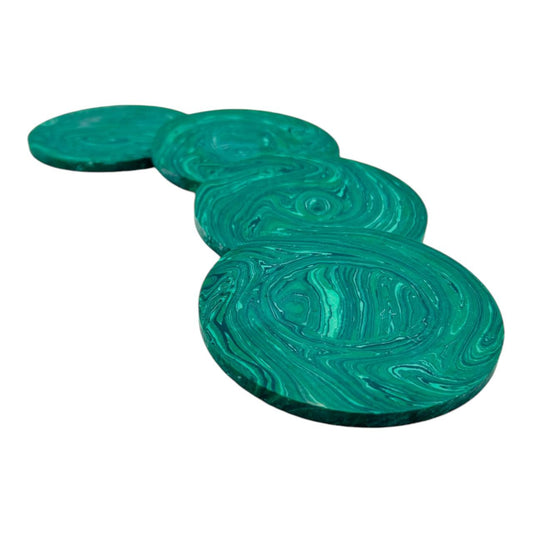 Melachite Synthetic Coaster
