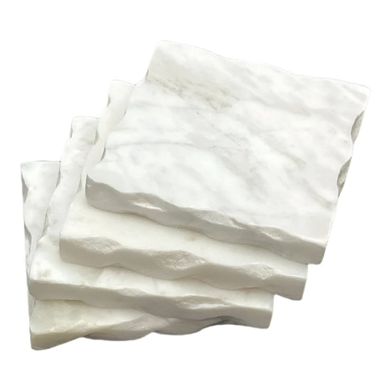 Marble Natural Shape Square Coaster