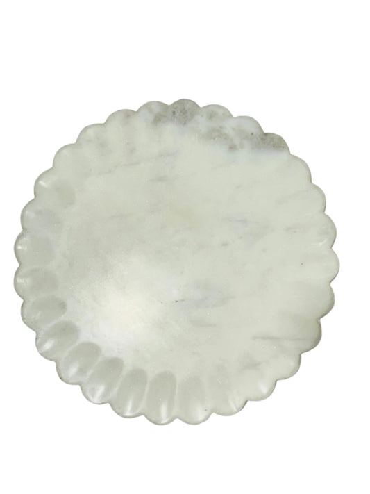 Round Shape Marble Platter