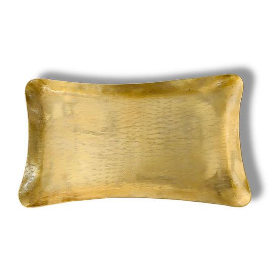 Metal Platter Tray Rectangular Shape