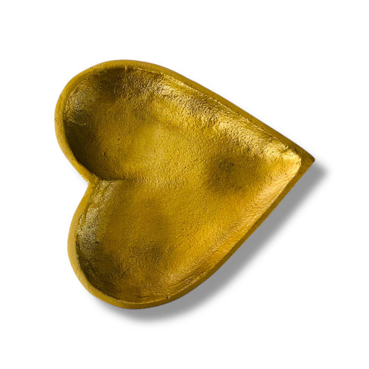 Heart Shape Metal Platter