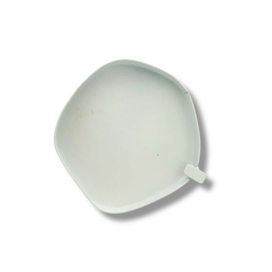 White COlour Shaped Small Platter