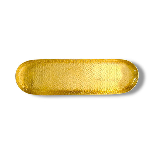 Oval SHape Metal Platter - 3