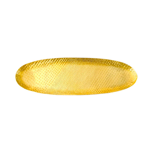 Oval SHape Metal Platter