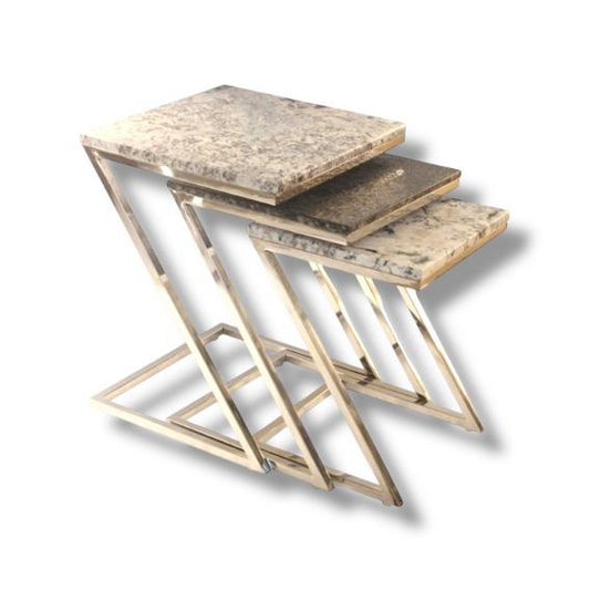 Marble Nesting Table