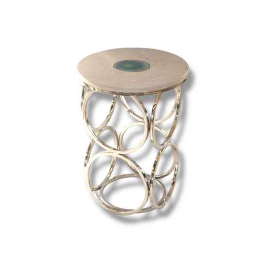 Bottochino Marble Semi Precious Table