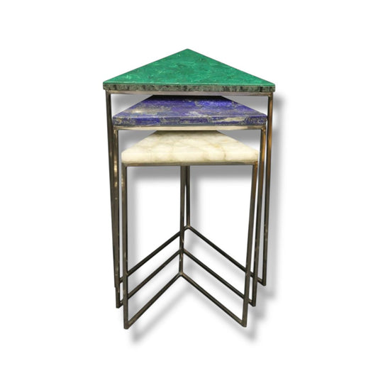 Semi Precious Nesting Table