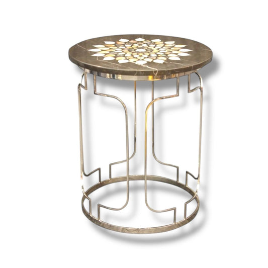 MOP Inlay Black  Botochino Table