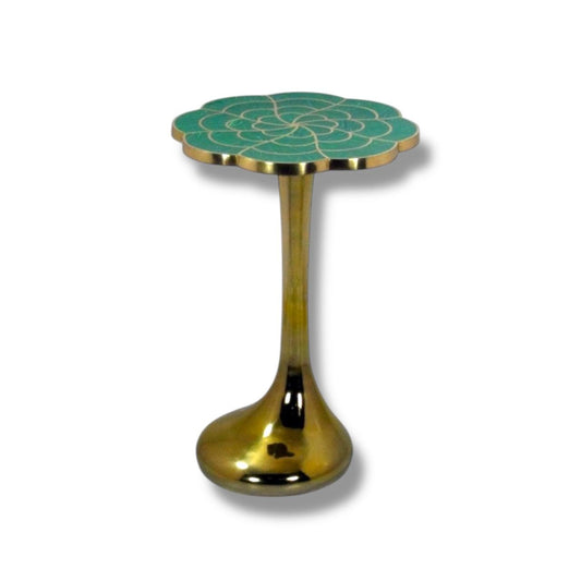 Flower Melachite Bootleg Table