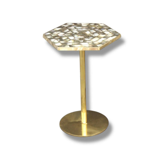 MOP Inlay Side Table
