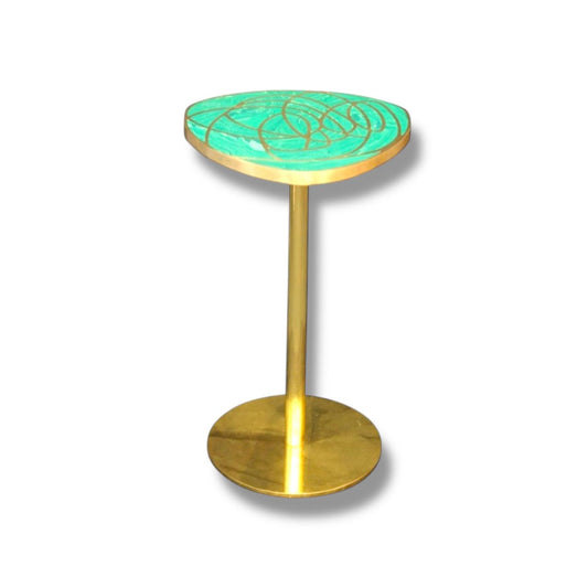 Malachite Aviator Inlay Table