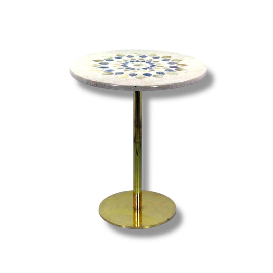 MOP Inlay Marble Table