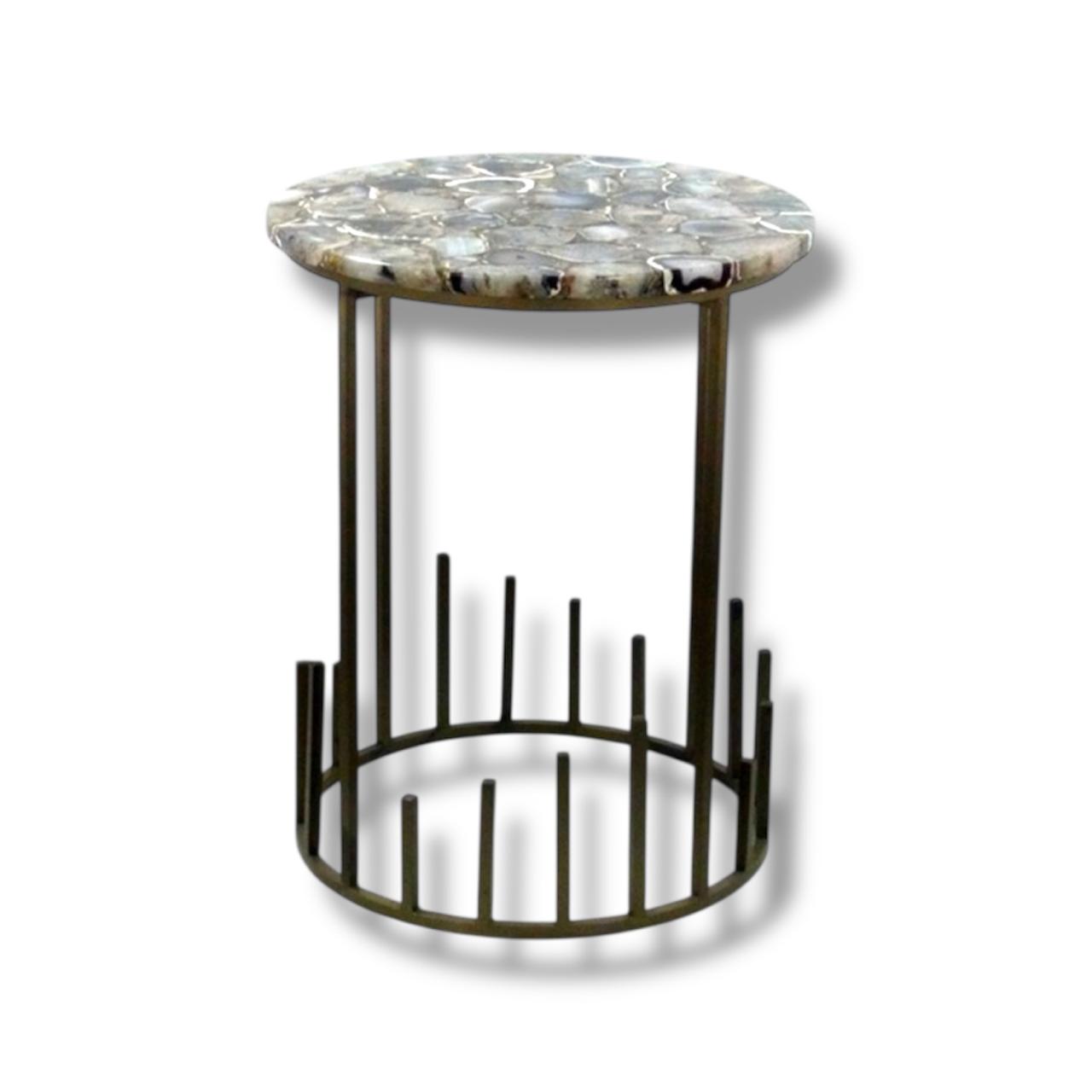 Yellow Agate Table