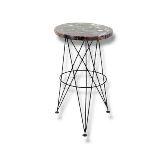 Dark Grey Agate Table