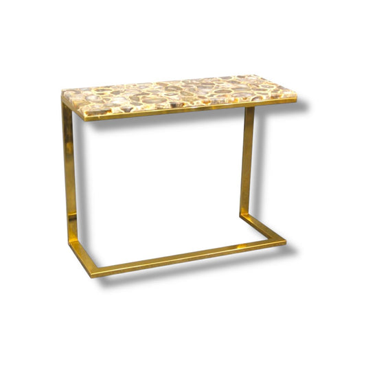 Natural Agate Console