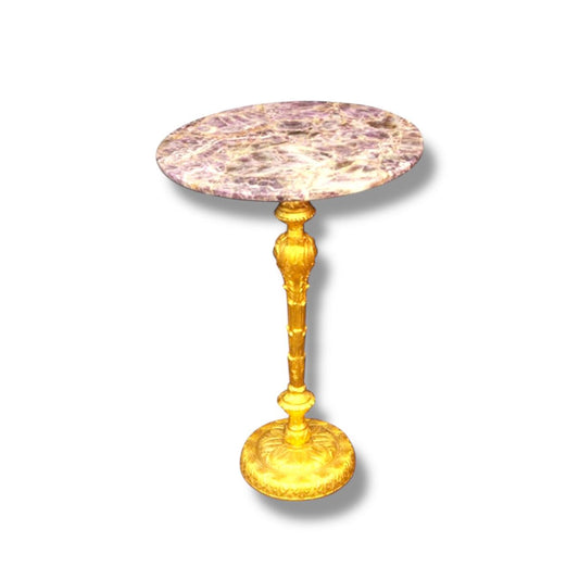 Amethyst Pillar Table