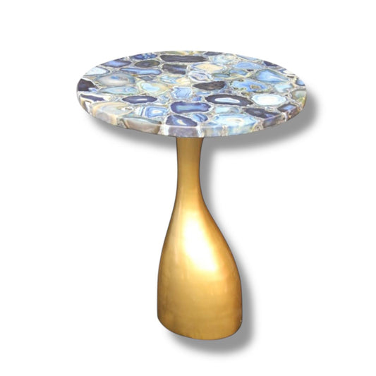 Cat Style Blue Agate Table