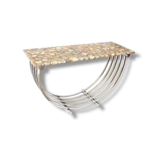 Yellow Agate Console