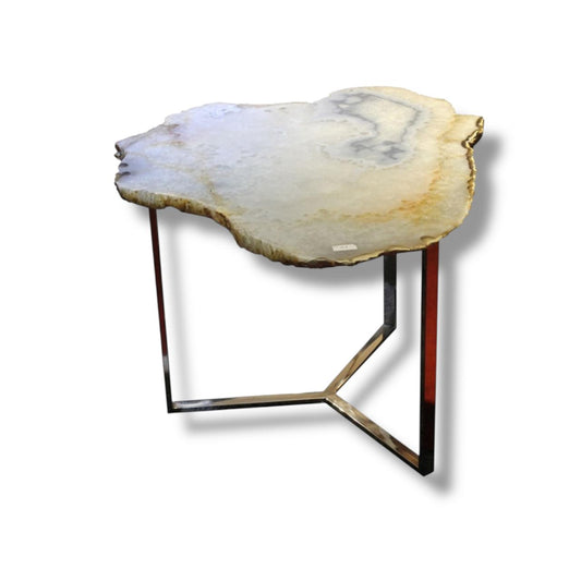 Big Agate Slice Table