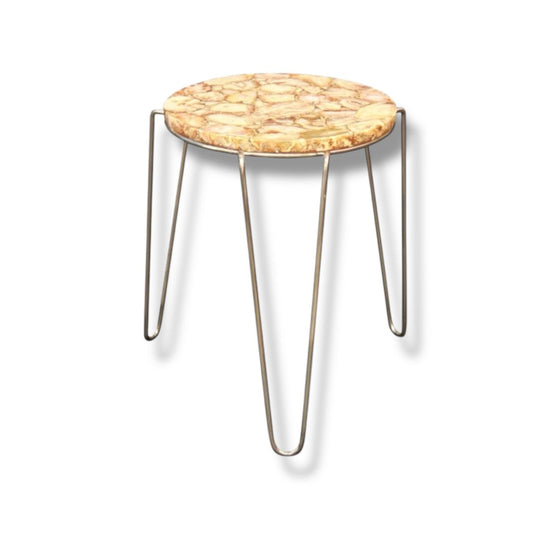 Red Agate Pin Table