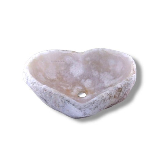 Natural Cut White Basin