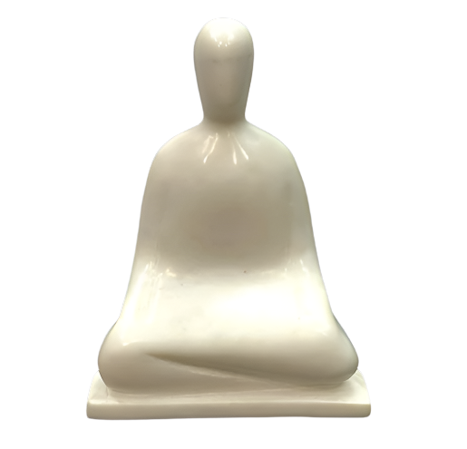 Banswara White Marble Buddha